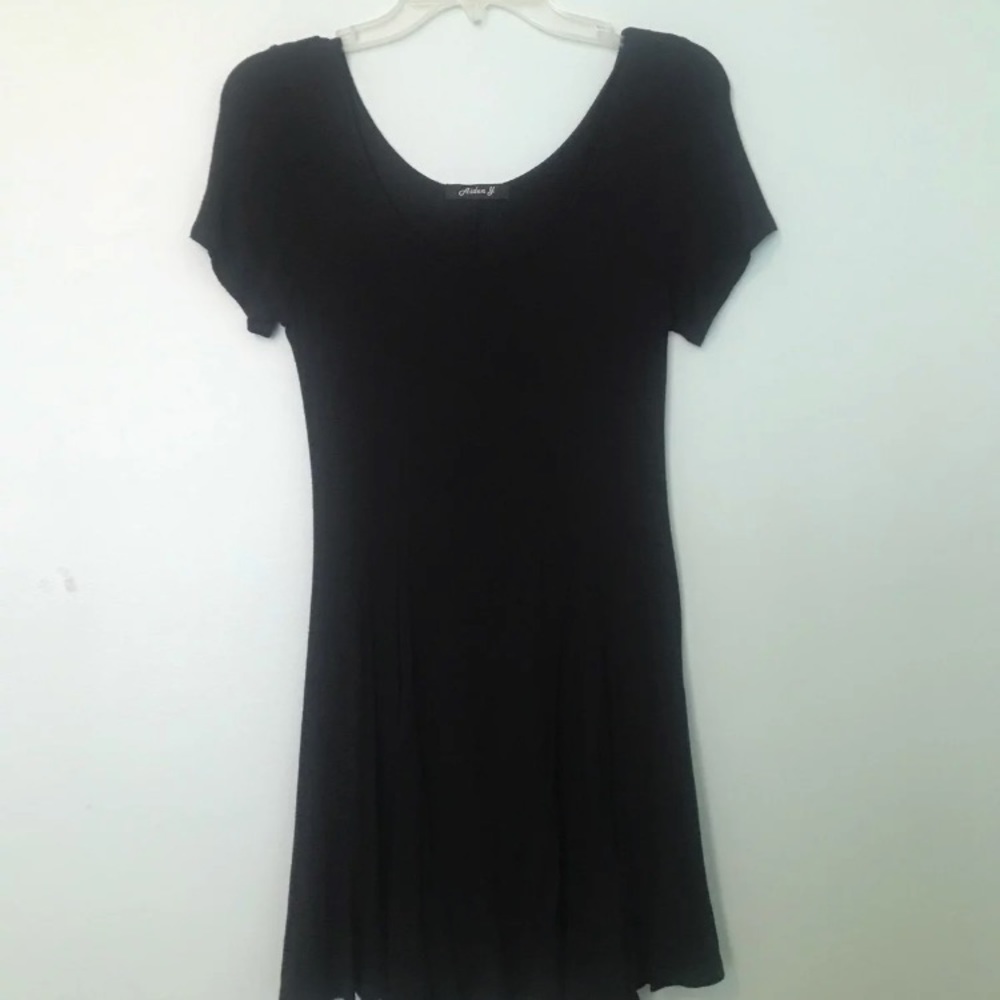 Black T-Shirt Dress